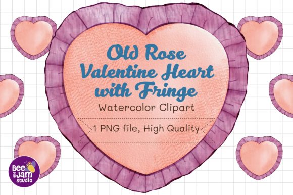 Old Rose Valentine Heart Watercolor: A Designer's Review