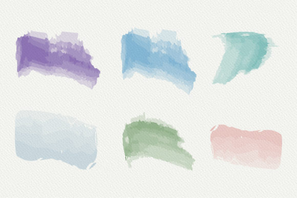 Watercolor Splash Pack and Illustrations